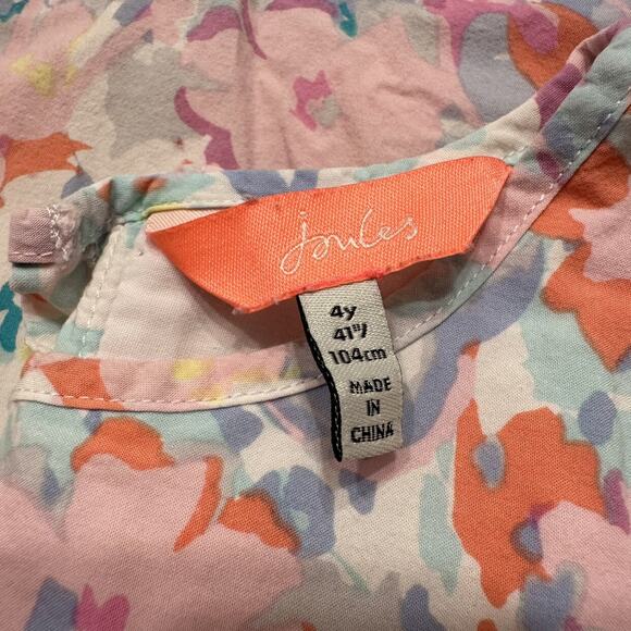 Joules Mermaid Coral Sea Shells Tank Dress - Picture 7 of 8